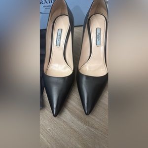 Authentic Prada Black Heels Size 39 or 8.5